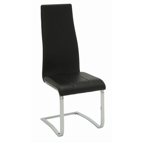 Coaster Furniture Anges Dining Chair 100515BLK IMAGE 1