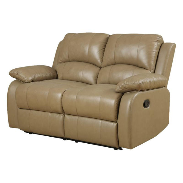 Acme Furniture Phelia Manual Reclining Bonded Leather Loveseat 51161 IMAGE 1