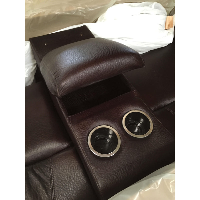 Acme Furniture Daishiro Reclining Bonded Leather Match Loveseat 50748 IMAGE 3