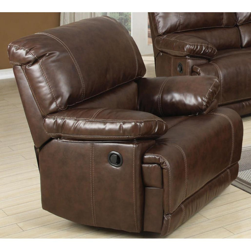 Acme Furniture Daishiro Bonded Leather Match Recliner 50747 IMAGE 2