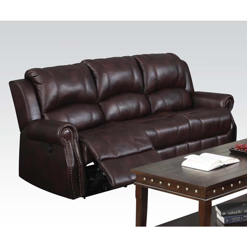 Acme Furniture Josef Reclining Fabric Sofa 50775 IMAGE 1