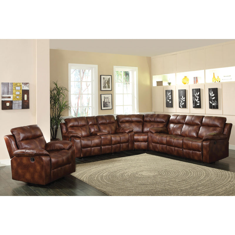 Acme Furniture Dyson Reclining Fabric Sofa 50815 IMAGE 3