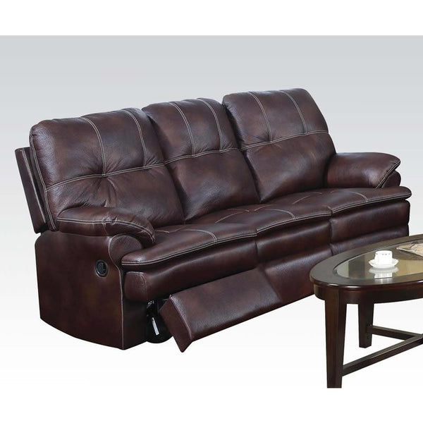 Acme Furniture Zamora Reclining Fabric Sofa 50750 IMAGE 1