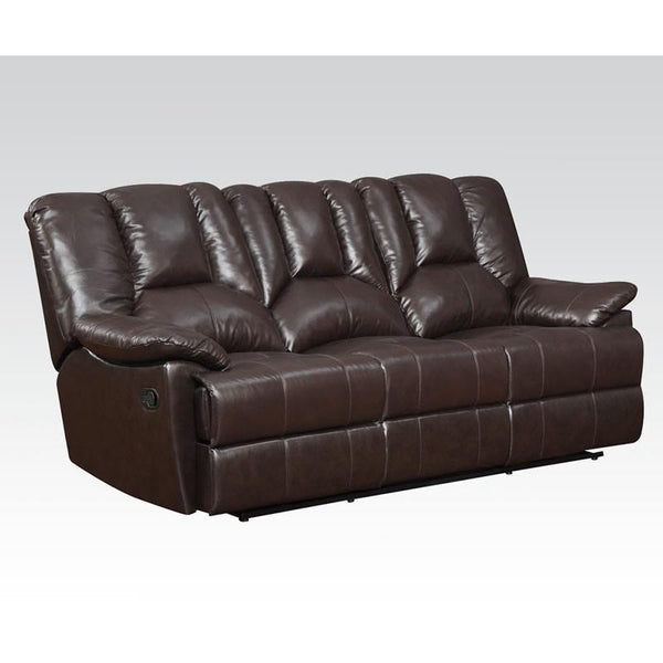 Acme Furniture Obert Reclining Leather Sofa 51280 IMAGE 1