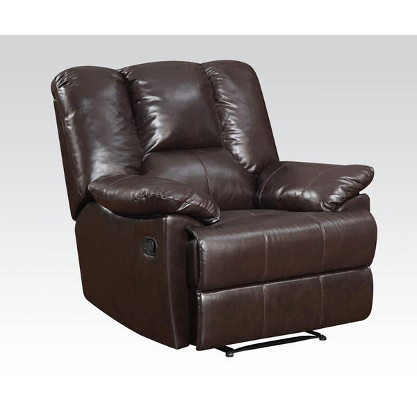 Acme Furniture Obert Leather Recliner 51282 IMAGE 1