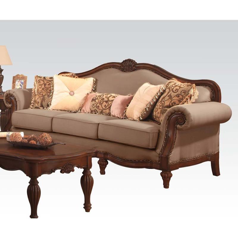Acme Furniture Archaise Stationary Fabric Sofa 50675 IMAGE 1