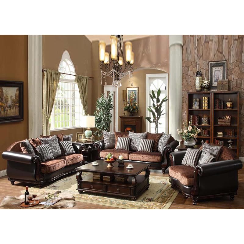 Acme Furniture Del Rey Stationary Fabric Sofa 50120 IMAGE 2