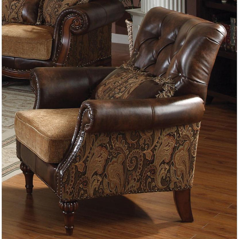 Acme Furniture Dreena Stationary Fabric Chair 05497 IMAGE 2
