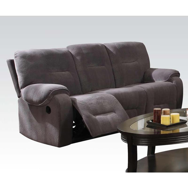 Acme Furniture Villa Reclining Fabric Sofa 50800 IMAGE 1