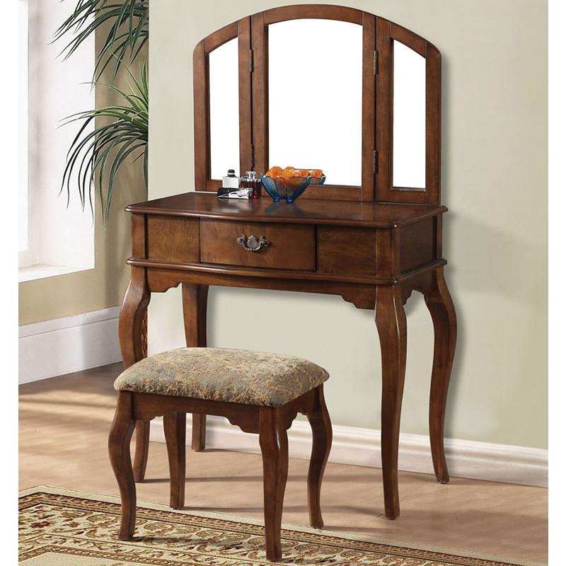 Acme Furniture 1-Drawer Vanity Set 90094 IMAGE 2