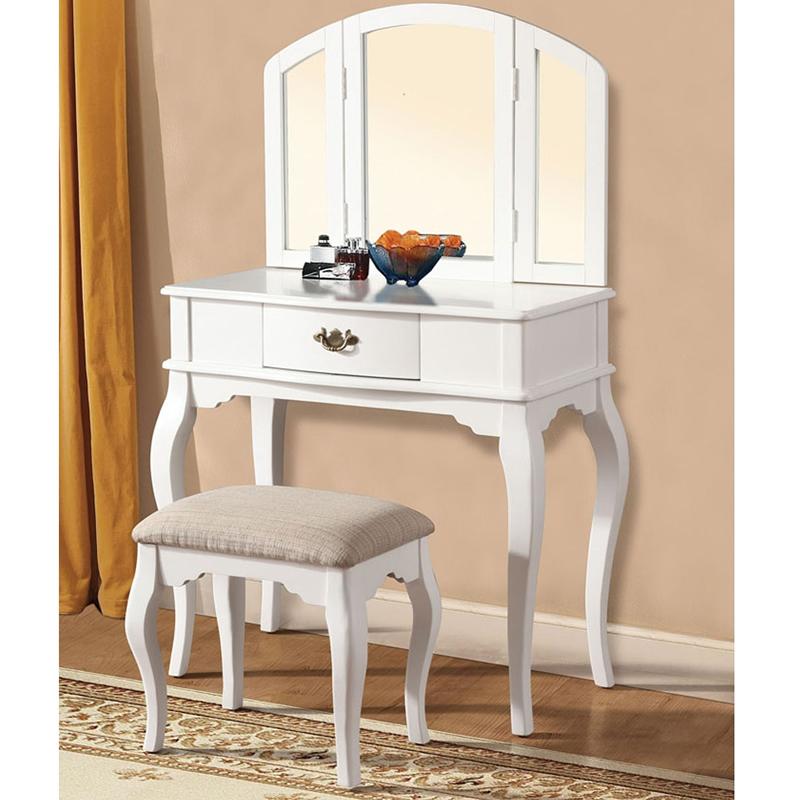 Acme Furniture 1-Drawer Vanity Set 90101 IMAGE 2