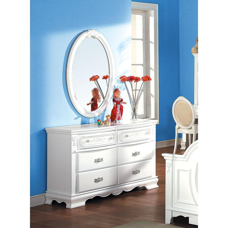 Acme Furniture Flora 6-Drawer Kids Dresser 01685 IMAGE 3