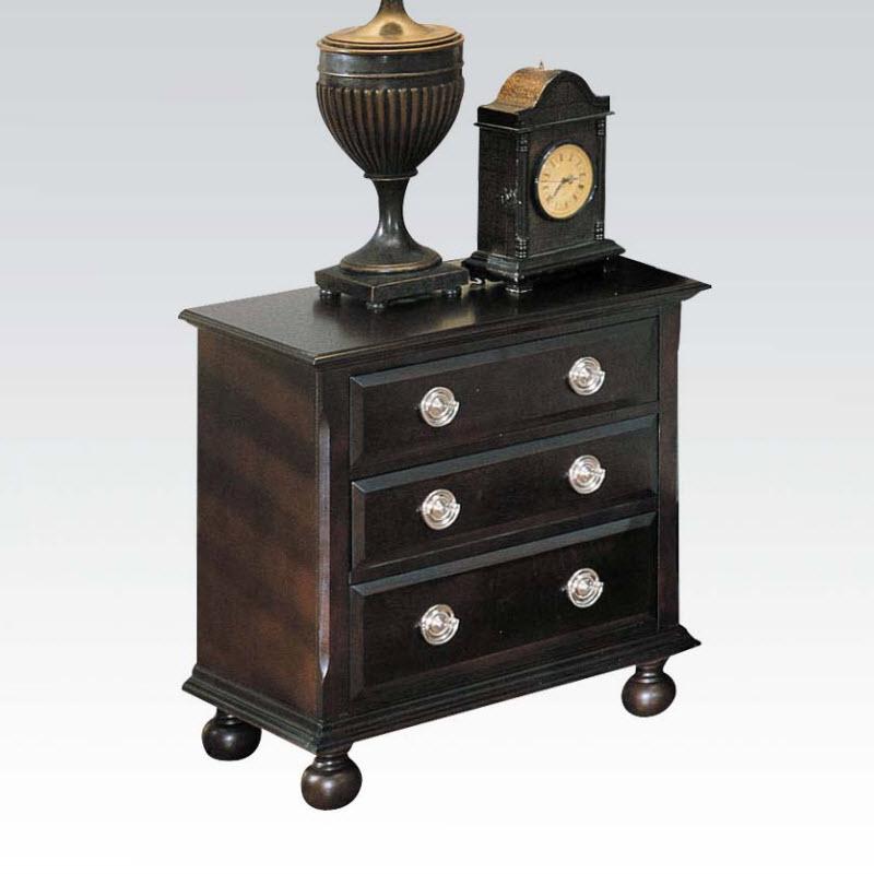 Acme Furniture Amherst 3-Drawer Nightstand 01793A IMAGE 1