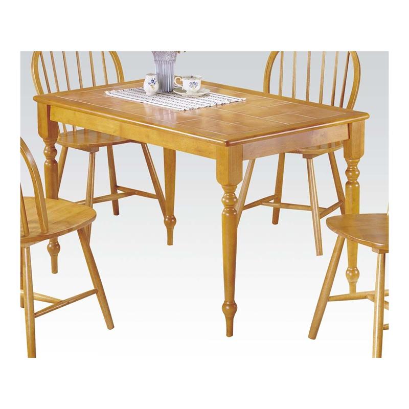 Acme Furniture Farmhouse Dining Chair 02482OAK IMAGE 2