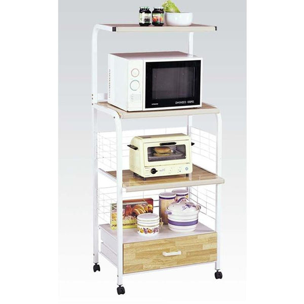 Acme Furniture Kitchen Islands and Carts Microwave Carts 02548A-IV IMAGE 1