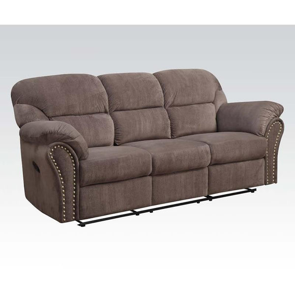 Acme Furniture Patricia Reclining Fabric Sofa 50955 IMAGE 1