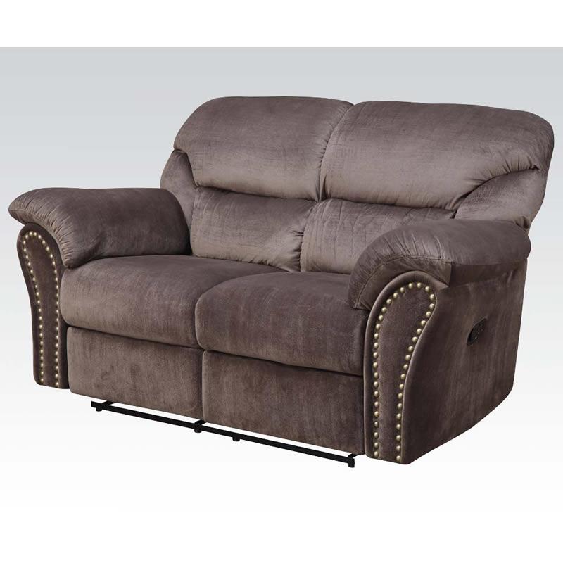 Acme Furniture Patricia Manual Reclining Fabric Loveseat 50956 IMAGE 1
