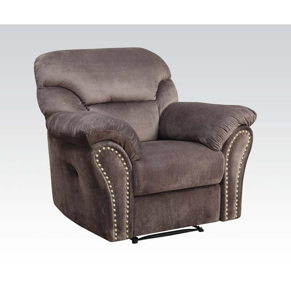 Acme Furniture Patricia Fabric Recliner 50957 IMAGE 1