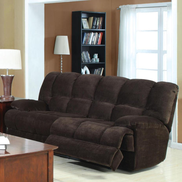 Acme Furniture Ahearn Reclining Fabric Sofa 50475 IMAGE 1