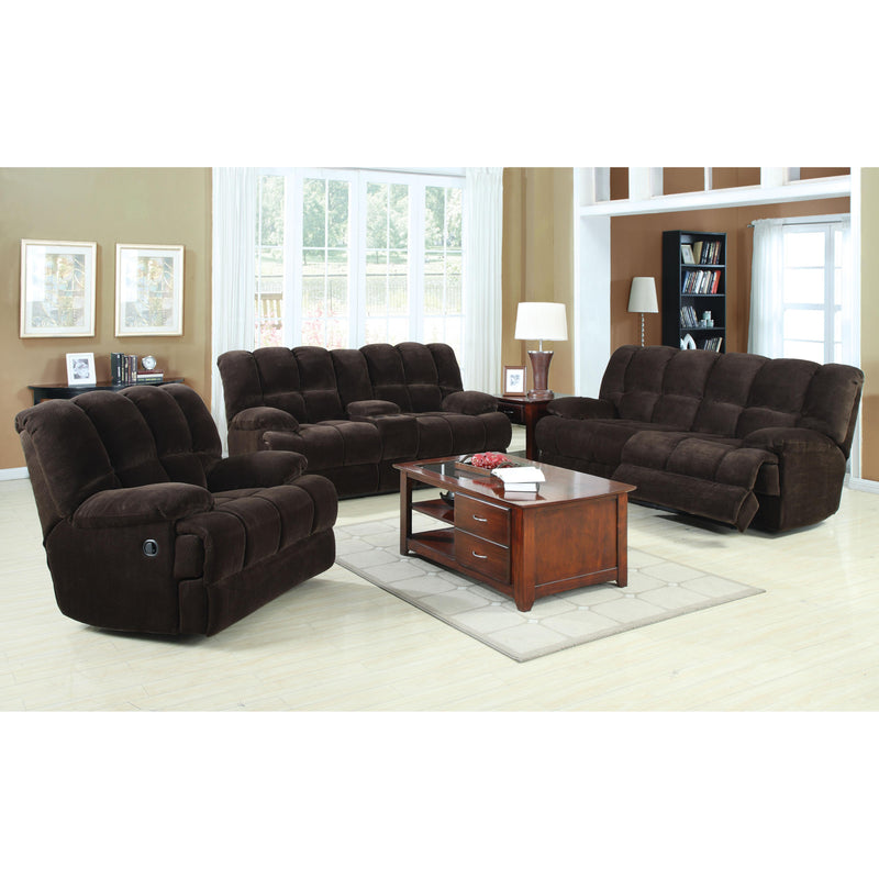 Acme Furniture Ahearn Reclining Fabric Sofa 50475 IMAGE 2