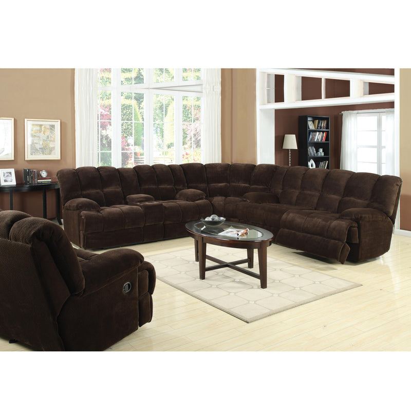 Acme Furniture Ahearn Reclining Fabric Sofa 50475 IMAGE 3