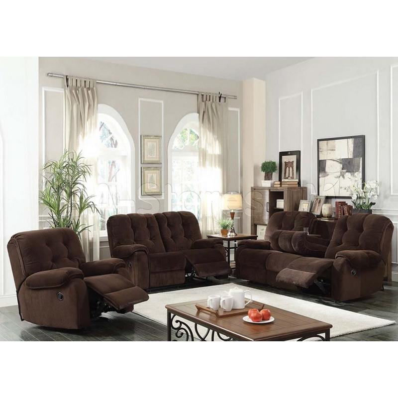 Acme Furniture Nailah Reclining Fabric Sofa 51145 IMAGE 2