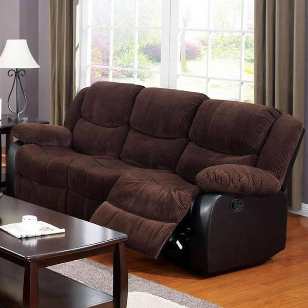 Acme Furniture Bernal Reclining Fabric Sofa 50465 IMAGE 1