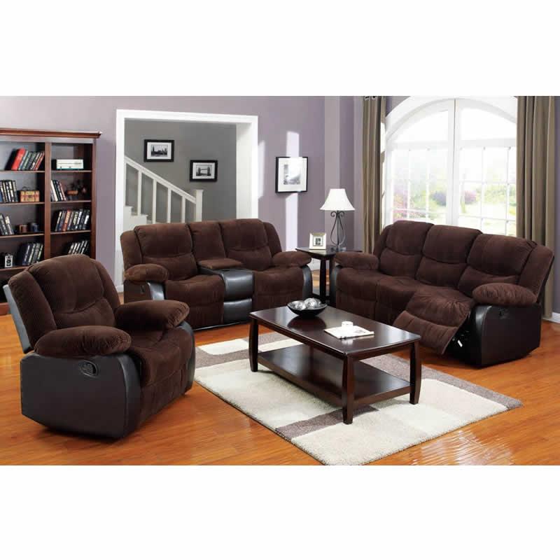 Acme Furniture Bernal Reclining Fabric Sofa 50465 IMAGE 2