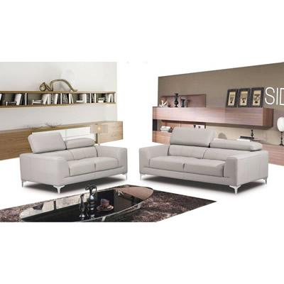 Acme Furniture Embry Stationary Leather Loveseat 51356 IMAGE 2