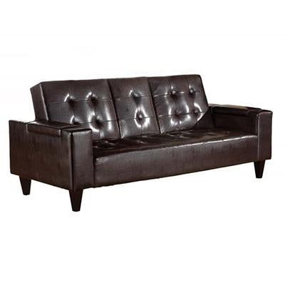 Acme Furniture Leather Sofabed 05215KIT IMAGE 1