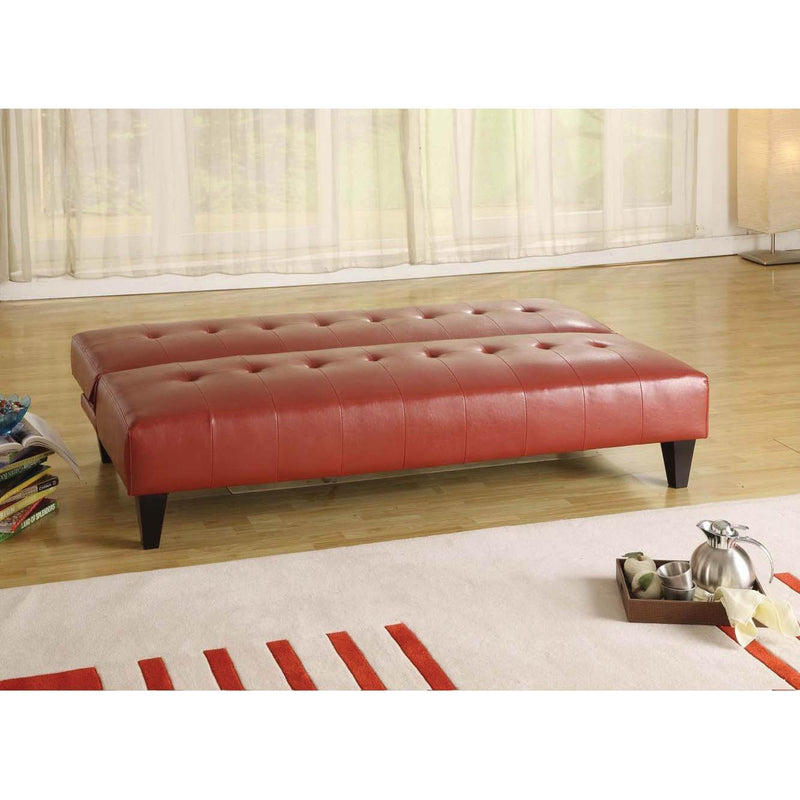Acme Furniture Conrad Polyurethane Sofabed 05856 IMAGE 2