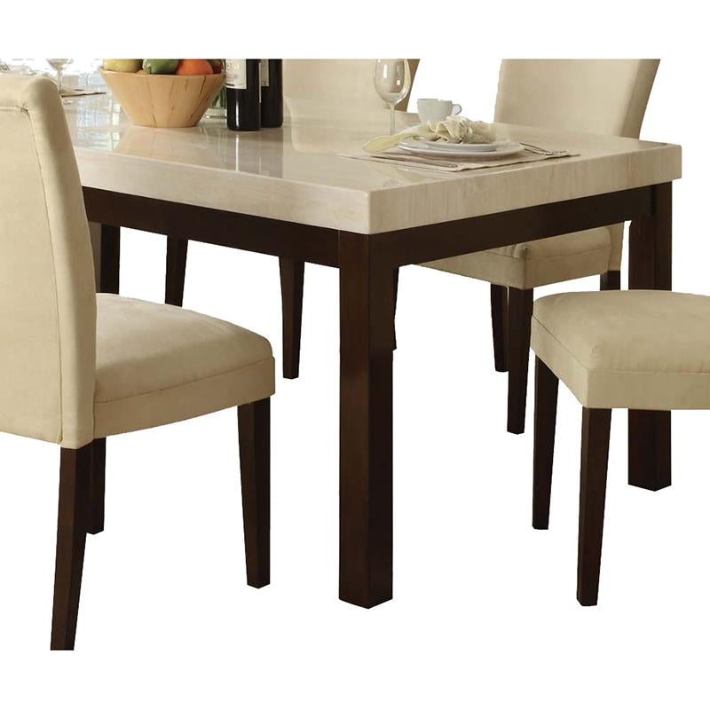 Acme Furniture Dining Table with Faux Marble Top 6004 IMAGE 1