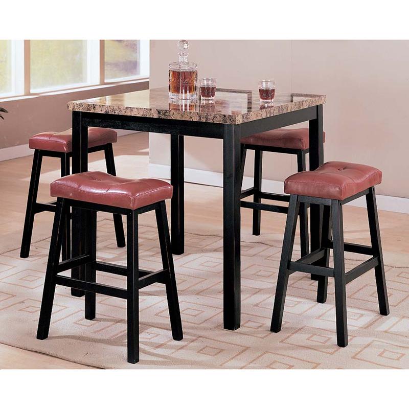 Acme Furniture 5 pc Counter Height Dinette 6046 IMAGE 1