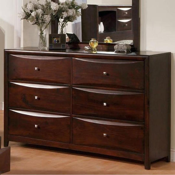 Acme Furniture Manhattan 6-Drawer Dresser 07405 IMAGE 1