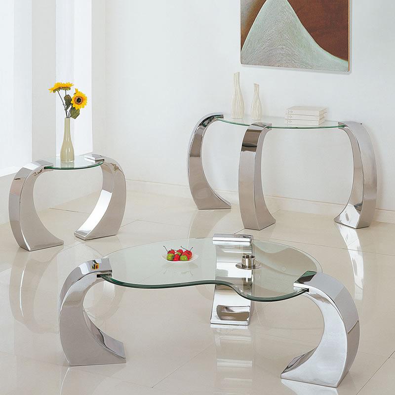 Acme Furniture Metro Sofa Table 07574 IMAGE 2