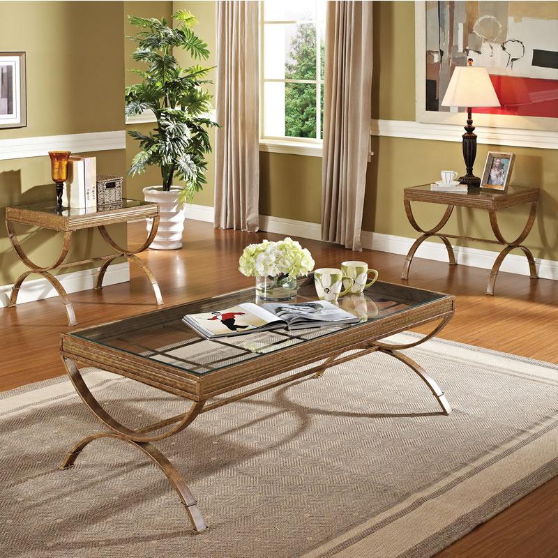 Acme Furniture Quintin Occasional Table Set 80080 IMAGE 1