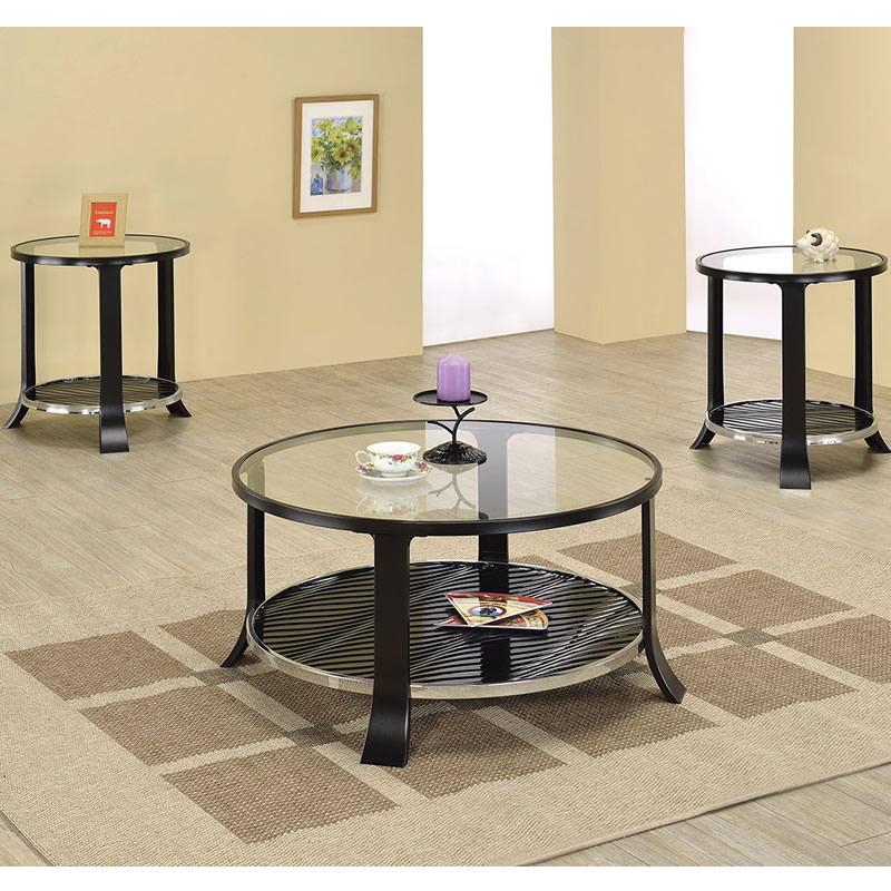 Acme Furniture Castor Coffee Table 80346 IMAGE 2