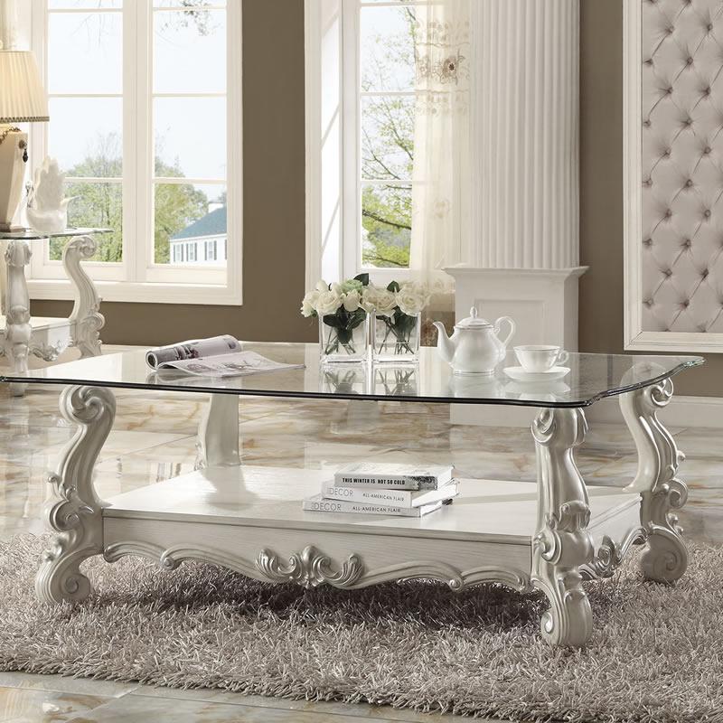 Acme Furniture Versailles Coffee Table 82103 IMAGE 1