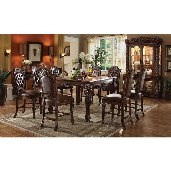 Acme Furniture Square Vendome Counter Height Dining Table 62025 IMAGE 1