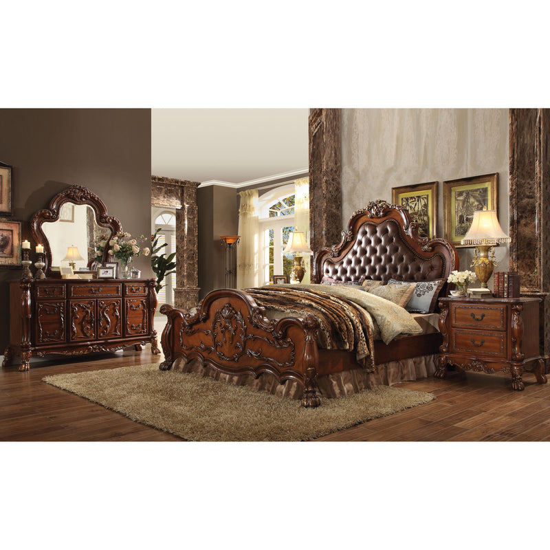 Acme Furniture Dresden Queen Upholstered Panel Bed 23140Q IMAGE 3