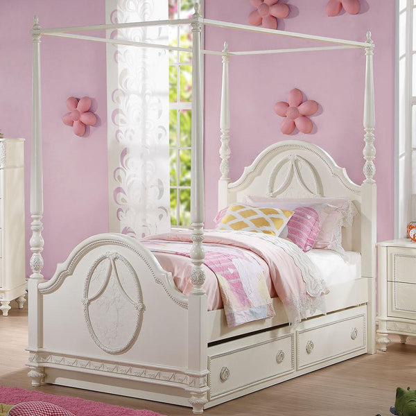 Acme Furniture Dorothy Twin Poster Bed 30360T IMAGE 1