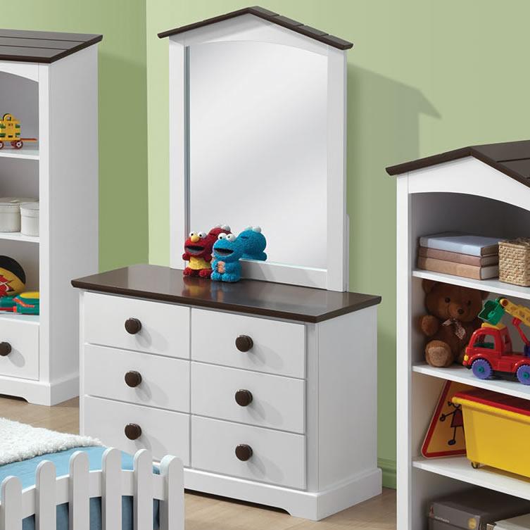 Acme Furniture Docila 6-Drawer Kids Dresser 30226 IMAGE 2