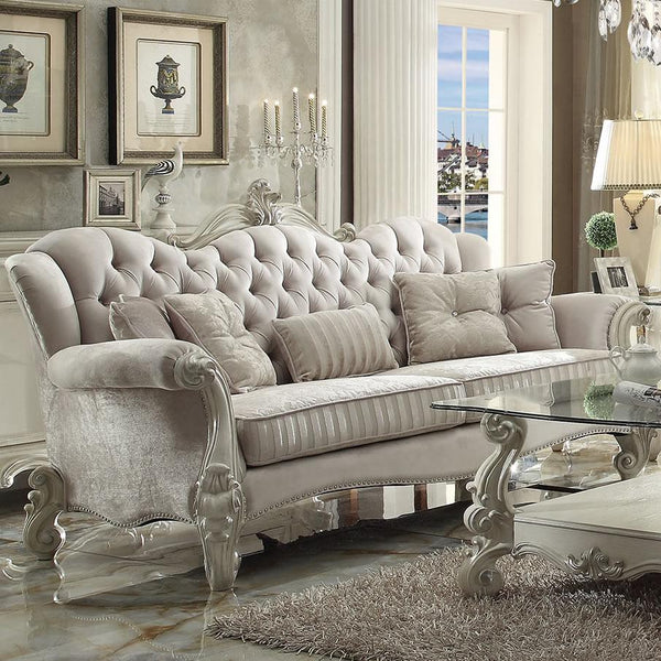 Acme Furniture Versailles Stationary Fabric Sofa 52105 IMAGE 1