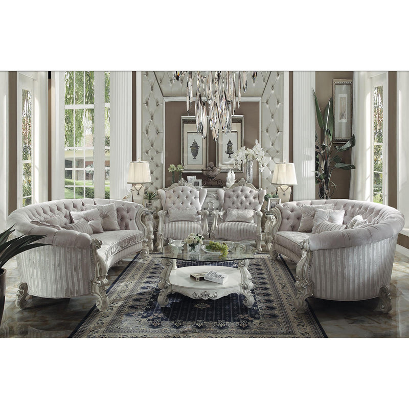 Acme Furniture Versailles Stationary Fabric Sofa 52085 IMAGE 2