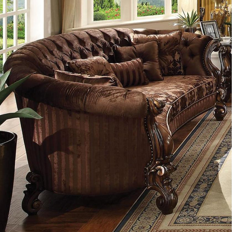 Acme Furniture Versailles Stationary Fabric Sofa 52080 IMAGE 2