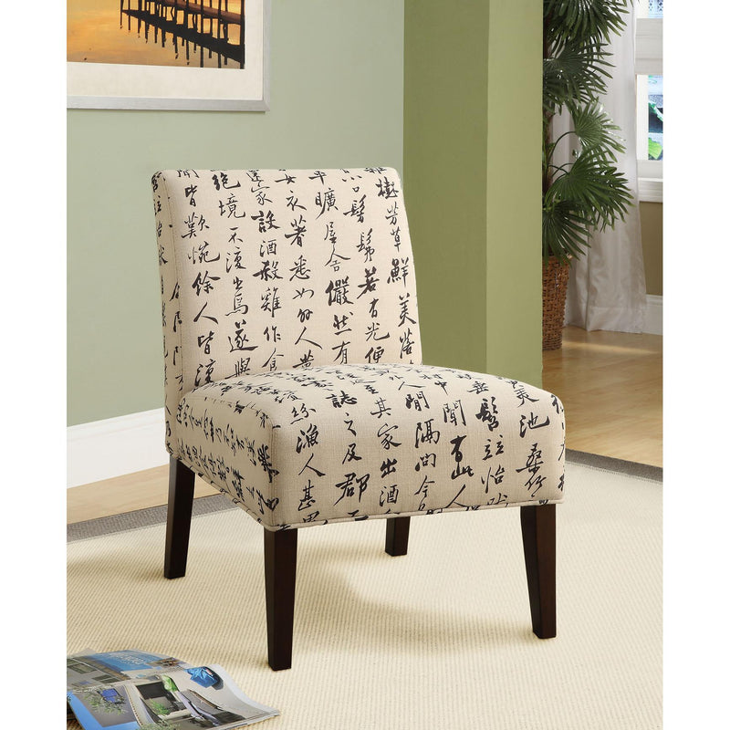 Acme Furniture Aberly Stationary Fabric Accent Chair 59071 IMAGE 1