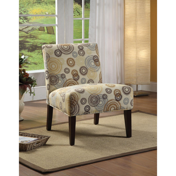 Acme Furniture Aberly Stationary Fabric Accent Chair 59069 IMAGE 1
