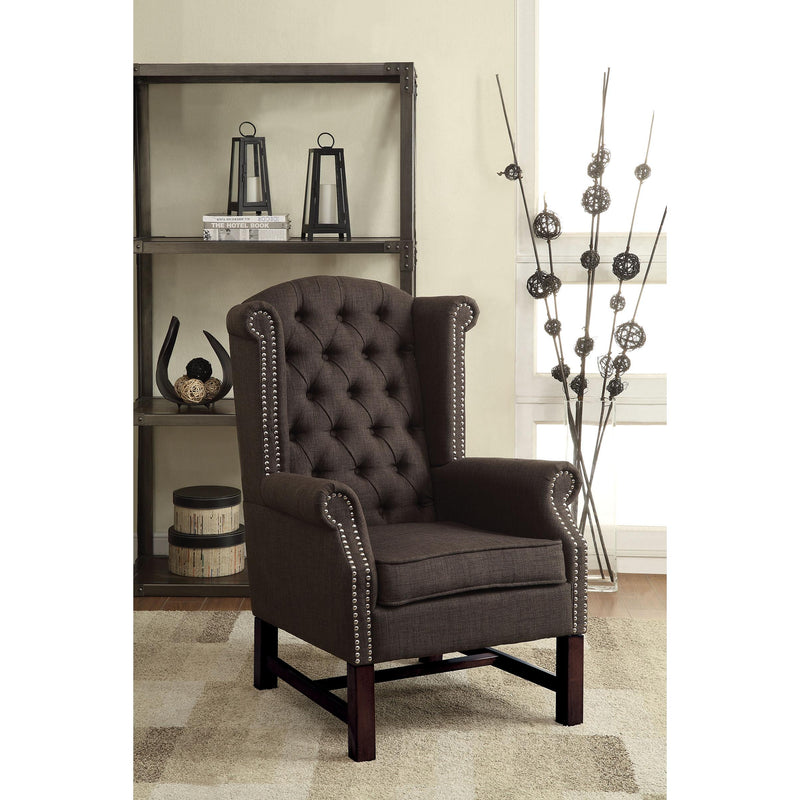 Acme Furniture Manly Stationary Fabric Accent Chair 59311 IMAGE 1