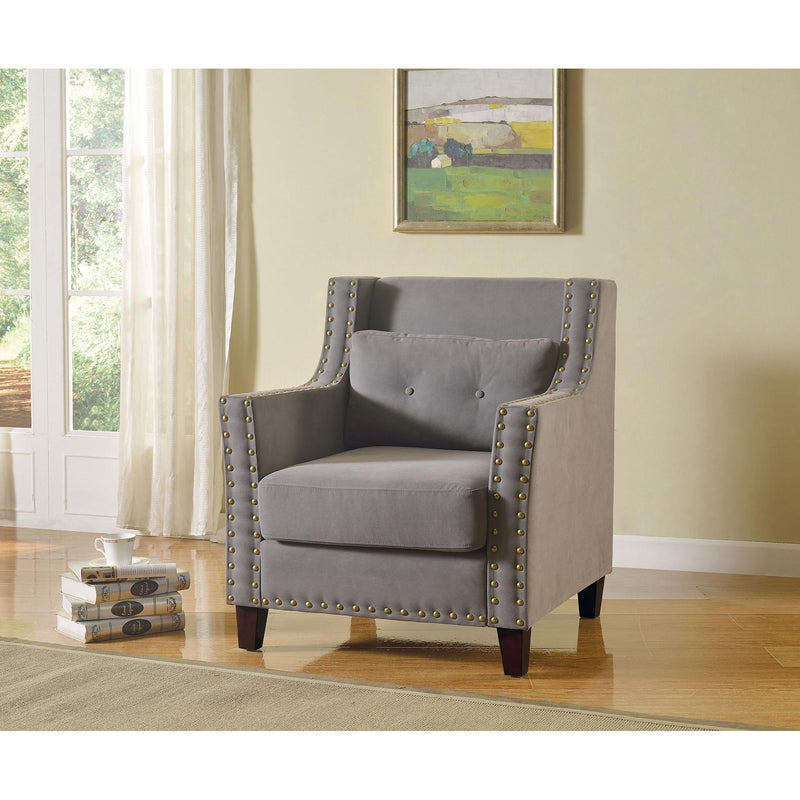 Acme Furniture Cibil Stationary Fabric Accent Chair 59320 IMAGE 1