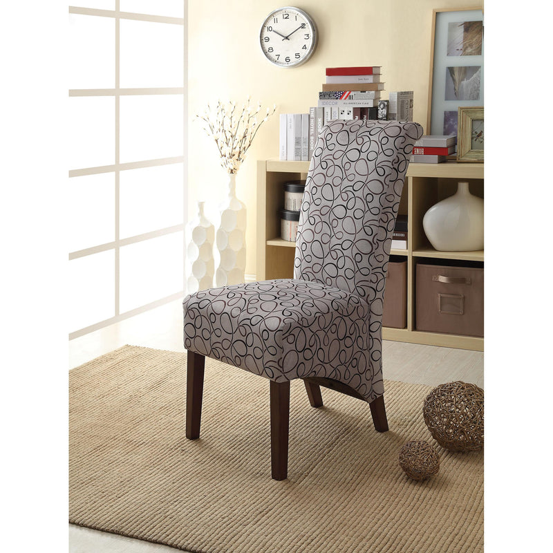 Acme Furniture Howie Stationary Fabric Accent Chair 59160 IMAGE 1